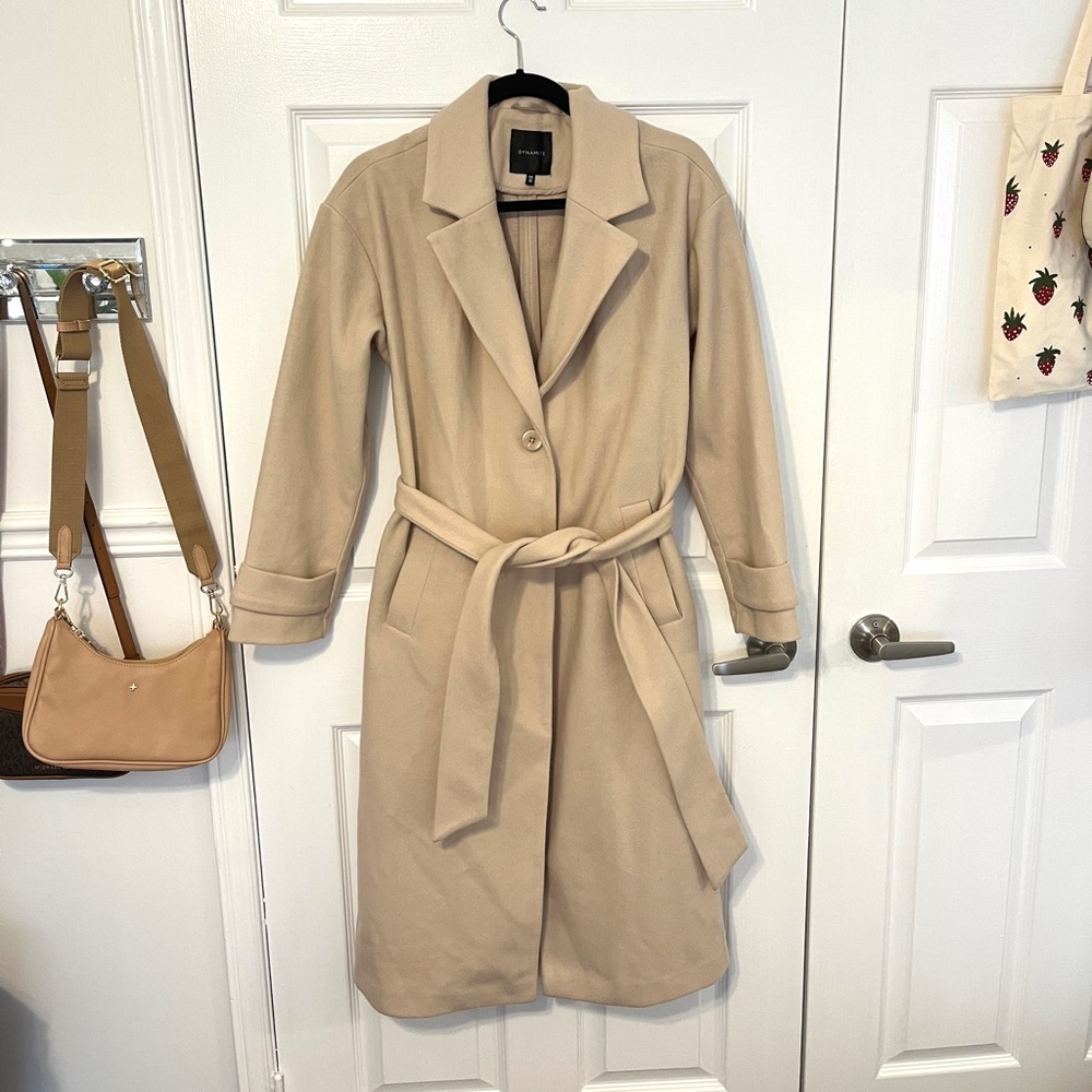 Light beige coat